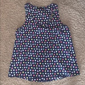 Polka dot tank top